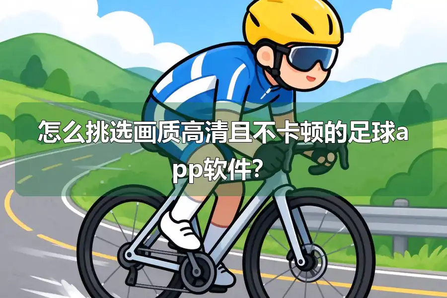 怎么挑选画质高清且不卡顿的足球app软件?